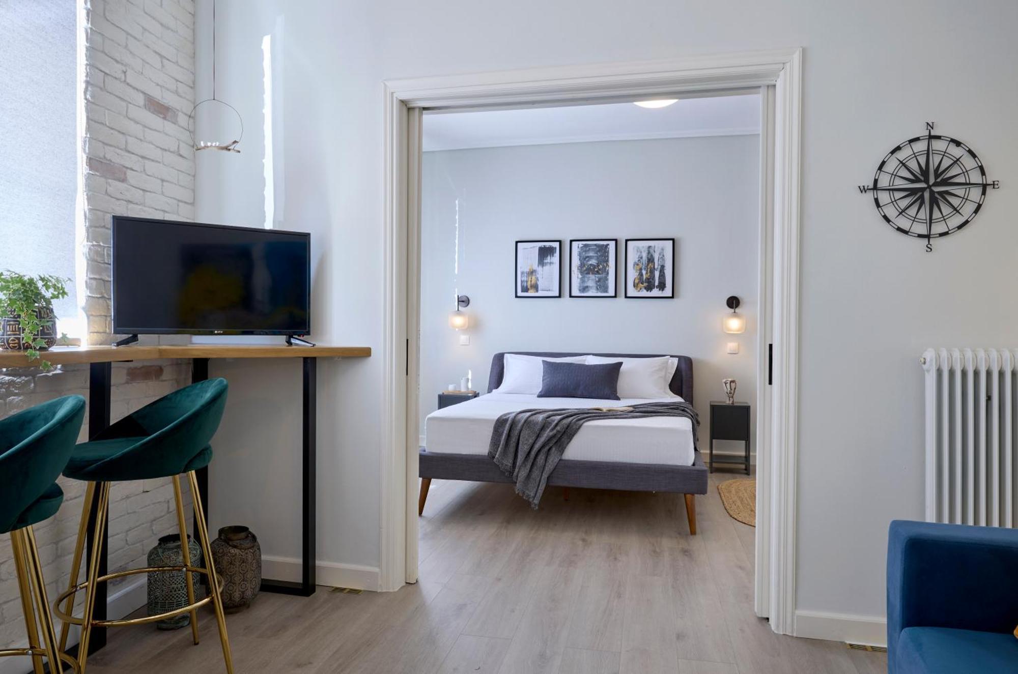 The Acropolis Entrance 2Bd Private Apt Athen Exterior foto